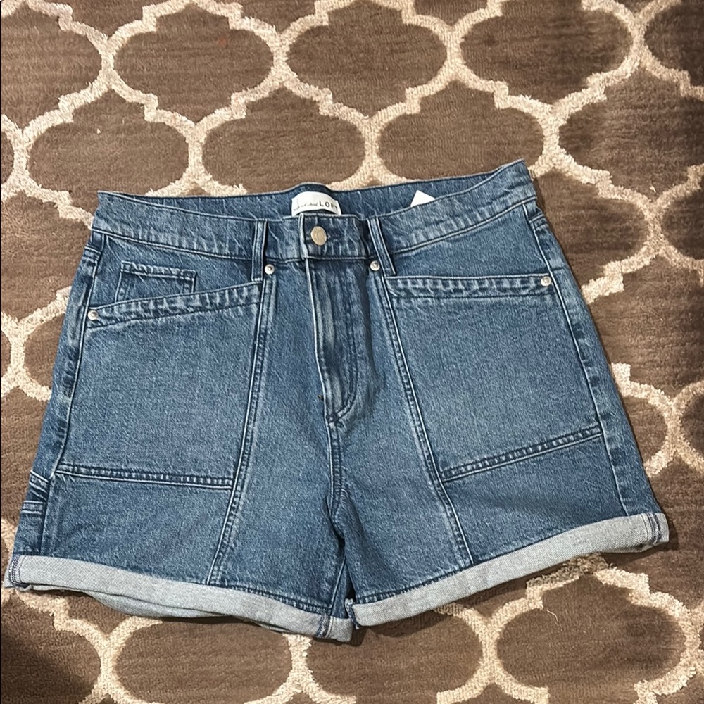 NWT Loft denim shorts size 10